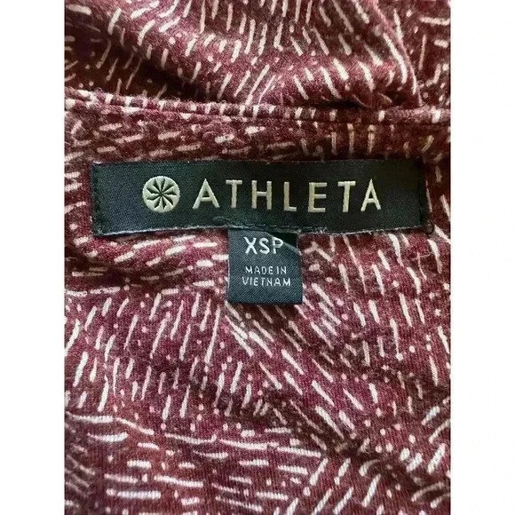 ATHLETA SANTORINI PRINTED HIGH NECK DRESS SIZE XS - Picture 8 of 11